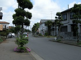 閑静な住宅地の写真