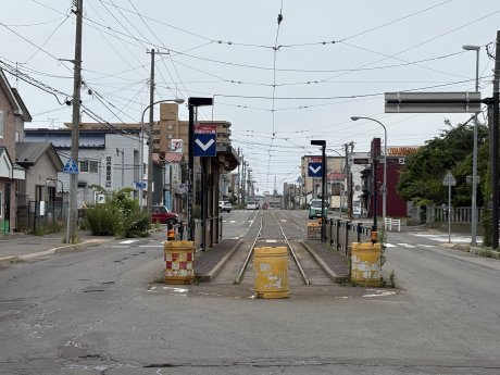 函館どつく前