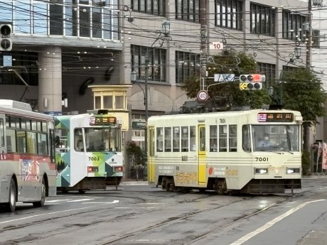 十字街交差点
