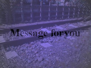Message for you